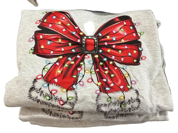 Bow With Lights Youth Hoodie