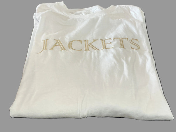 White l/s jackets embroidered