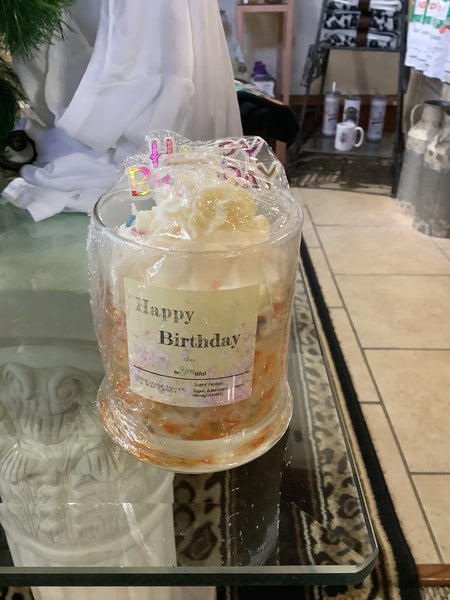 Happy Birthday Dessert Candle