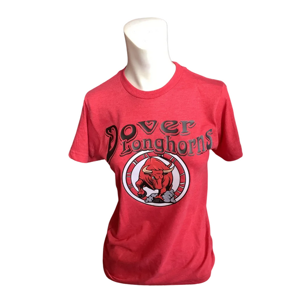 Dover Longhorns Cursive t-shirt