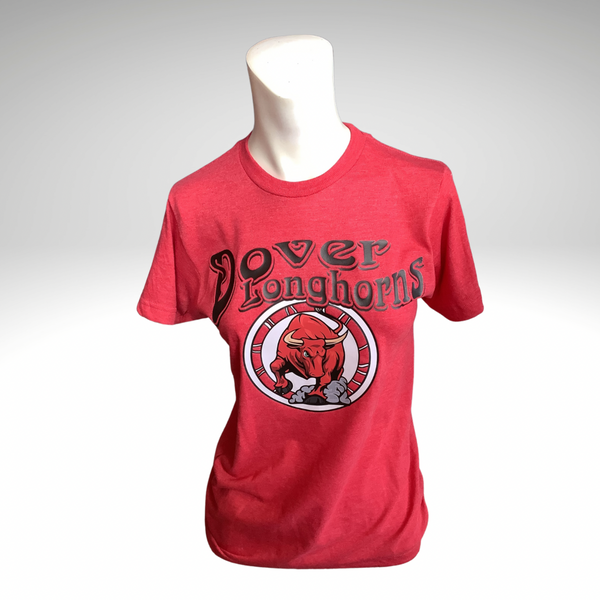 Dover Longhorns Cursive t-shirt