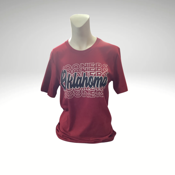 Oklahoma Sooners Fade Print T-Shirt