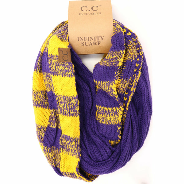 New Buffalo Check Print CC Scarf