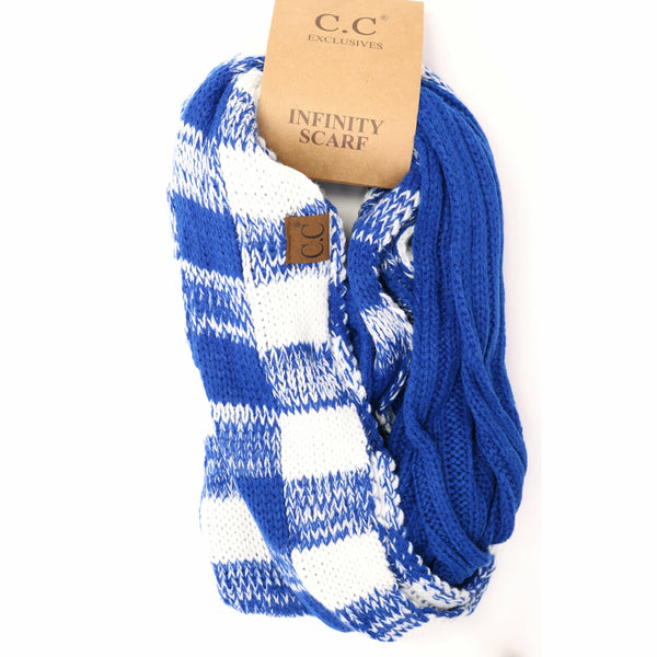 New Buffalo Check Print CC Scarf