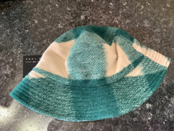 Plaid C.C Bucket Hat