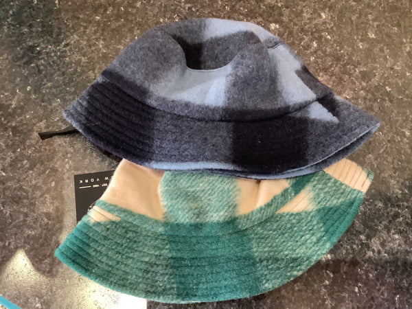 Plaid C.C Bucket Hat