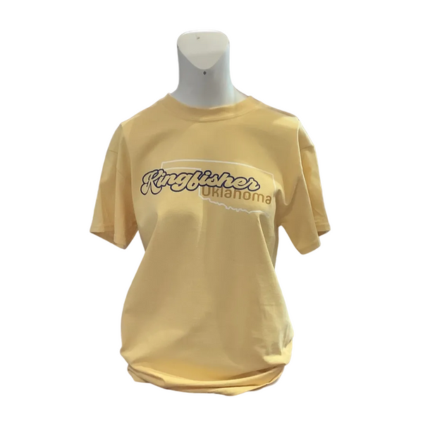 "Oklahoma" Kingfisher Oklahoma Tee