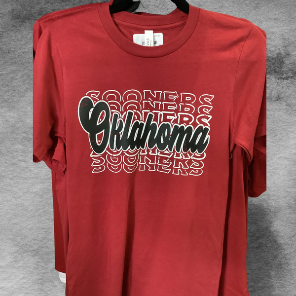 Oklahoma Sooners Fade Print T-Shirt