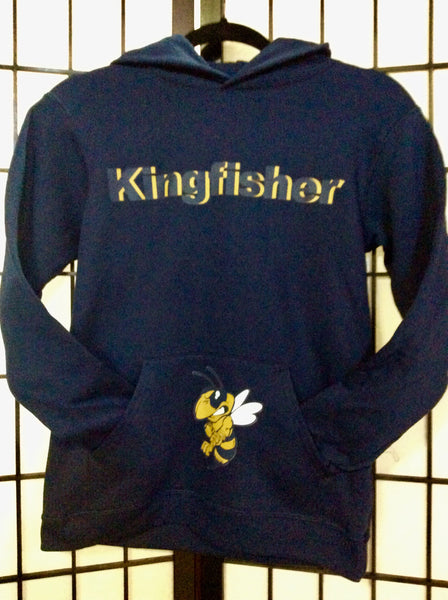 Youth Kingfisher Yellow Jacket Fleece Hoodie