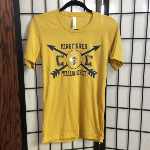 Kingfisher CC Yellowjackets Mustard Shirt