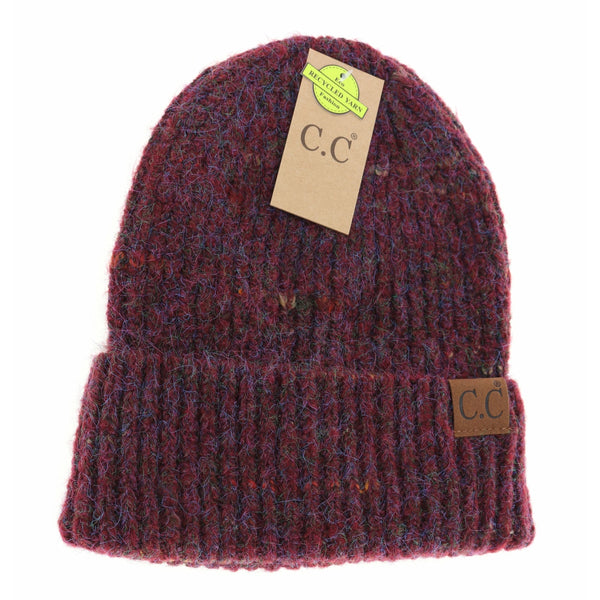 CC Unisex Marled Knit Cuff Beanie