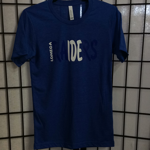 Lomega Raiders Bella Canvas Shirt