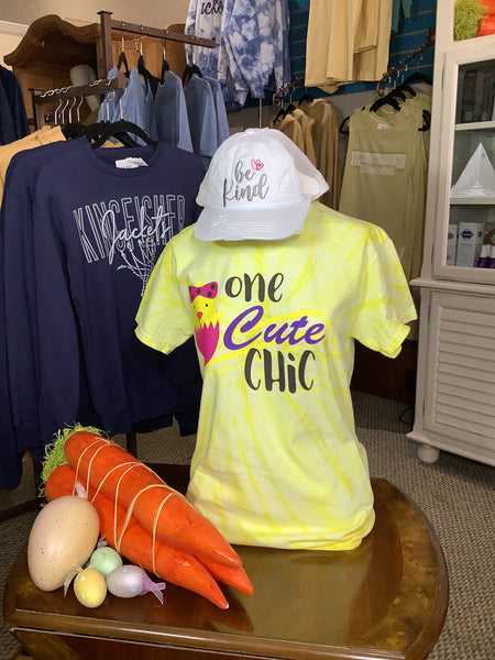 "One Cute Chic" Easter tee