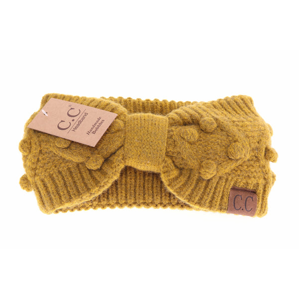 CC Bobble knit Head wrap
