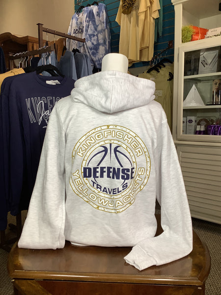 Kingfisher "Defense travels" Hoodie